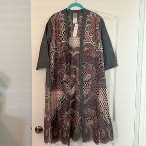 Stunning Chicos size small/medium duster, intricate designs. Only a handful made